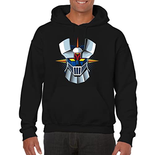 Sudadera de Hombre MZ Anime Manga Retro 80 Puños Fuera Mech Z 017 4XL