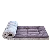 Flantree Thick Camping Sleeping Pad - Lamb Fluff Camping Cot Pads for Adult, Soft Sleeping Mat, Non-Slip Camping Mattress Pad for Car Tent