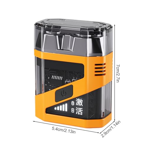 Rasoir électrique pour homme double tête lavable avec écran LED - 5