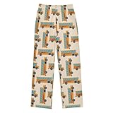 Coupe décontractée : pantalon le plus généreux pour homme, détendu au niveau des hanches, des cuisses et des jambes pour plus de confort pendant le sommeil. Se porte sous la taille.