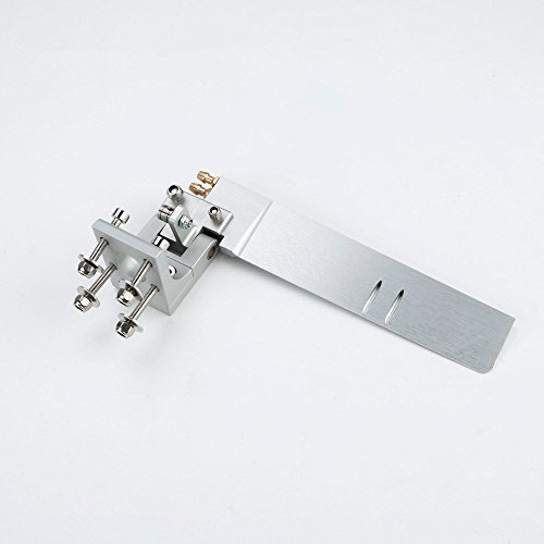 PerfectPlaza 32mm160mm Aluminum Short Arm Rudder with Dual Water Pickups RC Boat RC#8