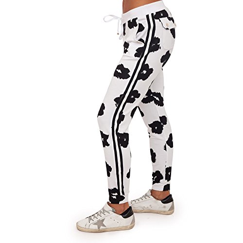 Pantalon Liu Jo Jeans femme chic original coupe regular sport à cordon T18078