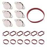 collecteur admission e39 【Installation Simplifiée】: Procédé de remplacement direct sans outillage spécialisé - retirez simplement les clapets défectueux, insérez les bouchons avec leurs joints et vissez fermement. Le kit inclut 6 bouchons aluminium 33mm et 13 joints (dont collecteur admission) pour une installation complète en moins d'1h.