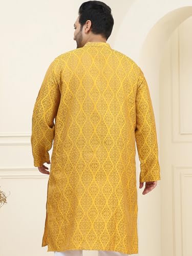 Image of SOJANYA Men's Cotton Regular Fit Casual Plus (Since 1958) ONLY Kurta
