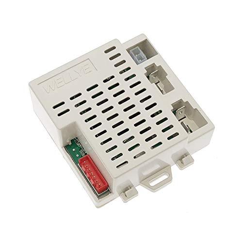 LinkePow WELLYE Receptor Match 2.4G Control remoto Bluetooth, 12 V RX18 caja de control madre para niños paseo eléctrico en la pieza de repuesto del coche Cover