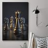 LASOQUAN Game Chess Neon Poster Decorative Painting Canvas Wall Posters And Art Picture Print Modern Family Bedroom Decor Posters 12x18inch(30x45cm) #5