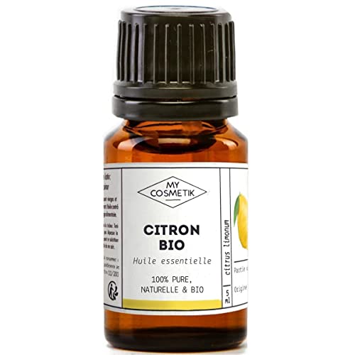 Aceite Esencial De Limón Orgánico - Mycosmetik - 10 Ml