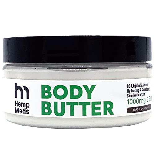 HempMeds ヘンプメッズ CBDボディバター ボディバター CBD配合 (トーストココナッツ 228g)