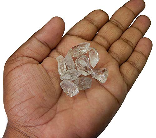 Myhealingworld Free Size & Shape Natural Rough Herkimer Diamond Quartz Loose Gemstone Lot. (20 Gram Approx) #TOP6