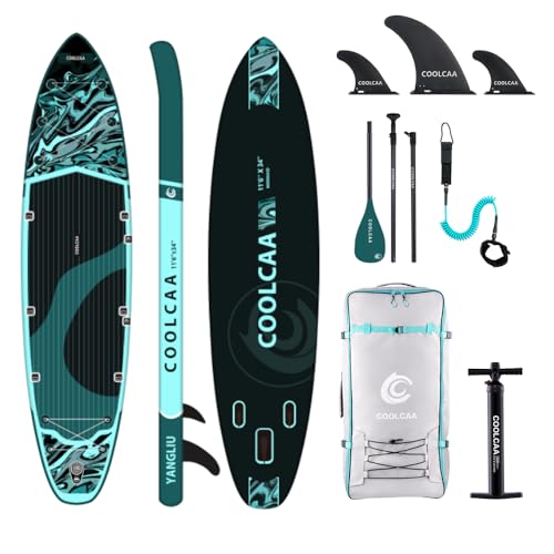 COOLCAA Aufblasbares Paddle Board, 11'15.2 cm...