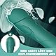 Silikon Klassische Vibrator Vibration für Frauen Sexspielzeug Vibratoren für sie Klitoris Leise, Sex Toys Realistische Dildo Analvibrator für Paare mit 10 Modi G-Punkt Vibrators (Kieferngrün)