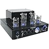 Rockville BluTube LED Tube Amplifier Home Bluetooth Receiver+(2) 6.5 Speakers