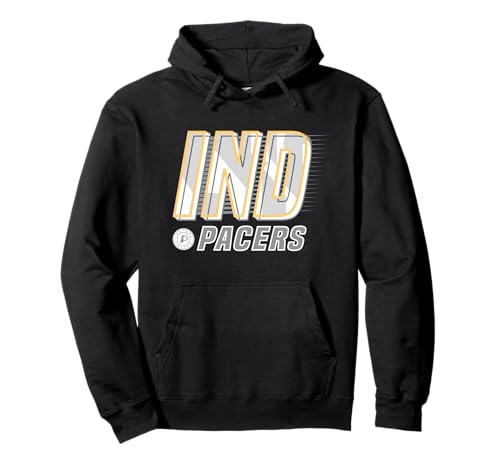 NBA Indiana Pacers Type Stack Logo Pullover Hoodie