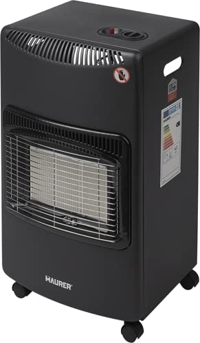 STUFA A GAS GPL, MAURER 4,2KW AD INFRAROSSI, MOBILE
