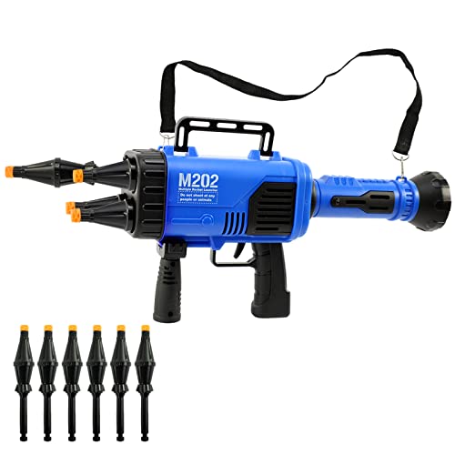 Automatic Rocket Launcher Toy Gun for Boys, Toy Foam Blasters & Guns for Kids with 6 Rocket Soft Bullet, Toys for Boys Kids Age 6-12, Best Christmas Birthday Gifts