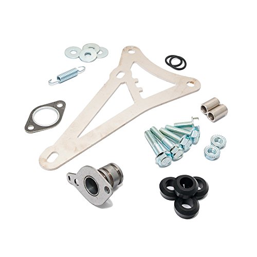 Yasuni BSP902R kit de soporte para disfrutar de rutas en moto sin ruidos de escape