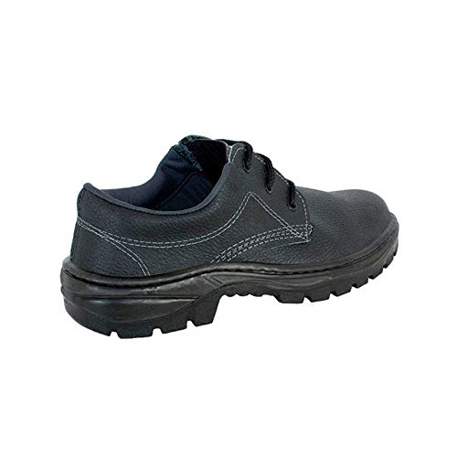 SAPATO DE SEGURANÇA COM CADARÇO MONODENSIDADE SEM BICO DE AÇO PPP14 PROTEPLUS