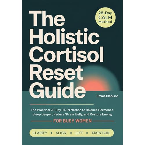 The Holistic Cortisol Reset Guide Audiolibro Por Emma Clarkson arte de portada