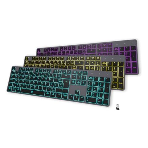 Clavier B.FRIENDIT Rétroéclairé sans Fil Cover
