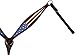 Tahoe Tack Patriotic Hand Painted American Flag Western Browband Headstall with Matching Reins & Breast Collar, Full Size