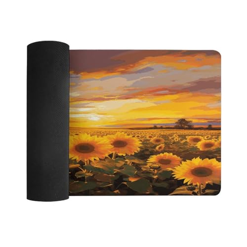 Alfombrilla para ratón grande VstaDank estilo girasol miniatura 3