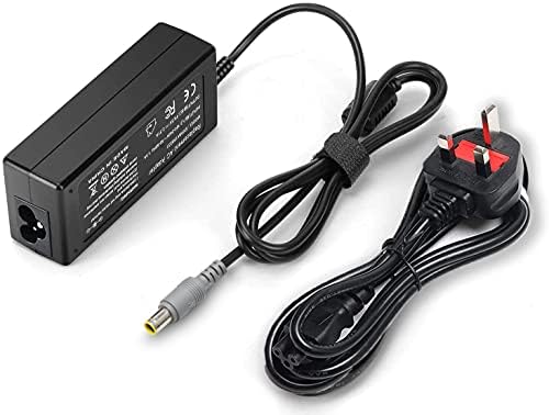 90W Laptop Ac Adapter Charger for Lenovo ThinkPad T400 T410 T500 X120e X200 X201 X220 X300 T60 Z61 X60 R60 Z60 3000 C100 N100 V100 Notebook Replacement 10ft Power Supply Cord [20V 4.5A]