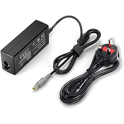 90W Laptop Ac Adapter Charger for Lenovo ThinkPad T400 T410 T500 X120e X200 X201 X220 X300 T60 Z61 X60 R60 Z60 3000 C100 N100 V100 Notebook Replacement 10ft Power Supply Cord [20V 4.5A] Cover