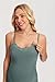 MOMANDA Women’s Maternity Dress Ribbed Nursing Nightgowns with Built in Bra Sleeveless Bodycon Dresses for Breastfeeding Midnight Emerald XX-Large