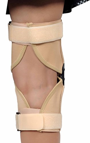 WonderCare- Elastic Knee Support Brace for Arthritis, Meniscus Tear Injury Recovery - Side Stabilizers Hinged Open Patella Knee Stabilizer for Men and Women -K101M