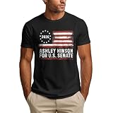 Ashley Hinson 2026 Shirt Hinson for Iowa Us Senator T-Shirt Black