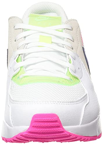 Nike Tênis de corrida feminino de trilha, Branco, índigo, explosão rosa, 11.5