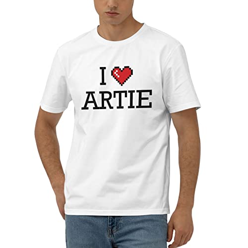 Funny Shirts I Love Artie - Camiseta divertida para hombre, Color, L