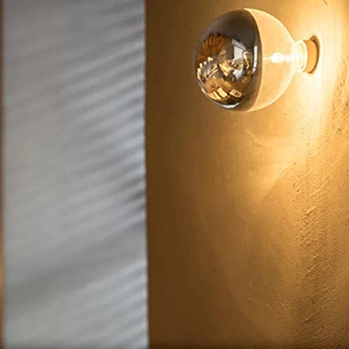 Lâmpada LED Filamento Defletora 3W Globo G95 Taschibra Luz Âmbar 6 Unidade - 2200K