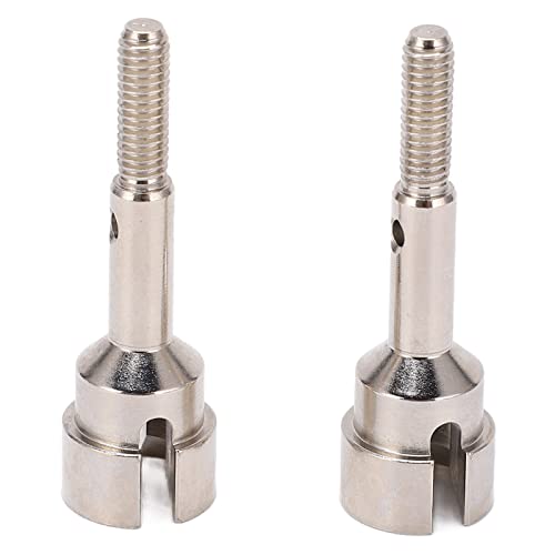 Dilwe 1 Paar RC Hinterrad Achse Schale, Metall für 104001 1/10 RC Autoteile mit Fernbedienung 104001-1920