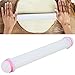 5Pcs Non Stick Rolling Pin Set, Food Grade Soft Pottery Clay Roller, Essential Baking Tool for Kitchen, Ideal for All Baking Needs