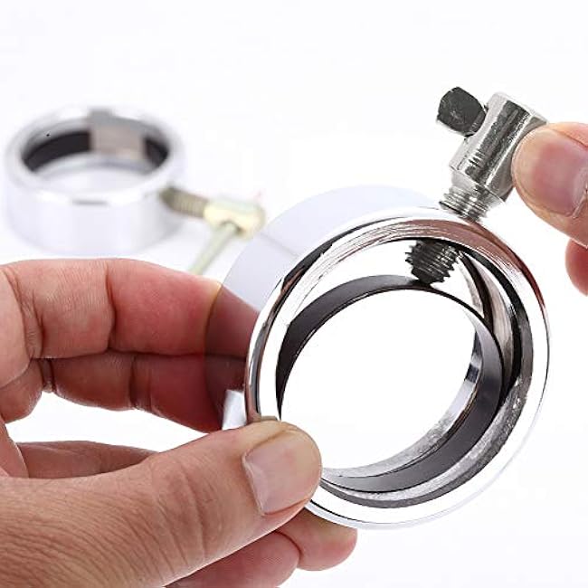 Olympic Barbell Collar for 2 Olympic Bar, Barbell Clamp Clips, Pair of Quick Release Stainless Steel Collars for Workout Weightlifting Fitness Pro Training