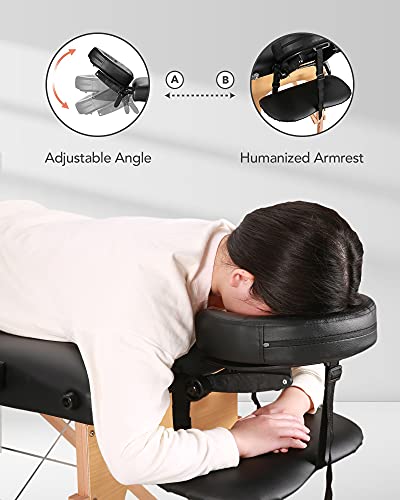 image for CHRUN Portable Massage Table Massage Bed Lash Bed Facial Bed SPA Bed T