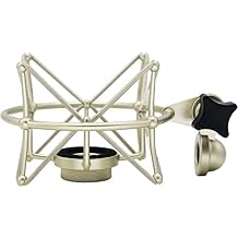 Grneric Metal Microphone Shockmount & Stand for Neumann TLM 103/M147 - Silver