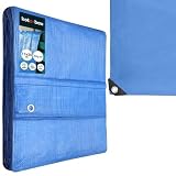 KOTARBAU® Telo Impermeabile Esterno 15 x 20 m, Blu, 60 g/m²
