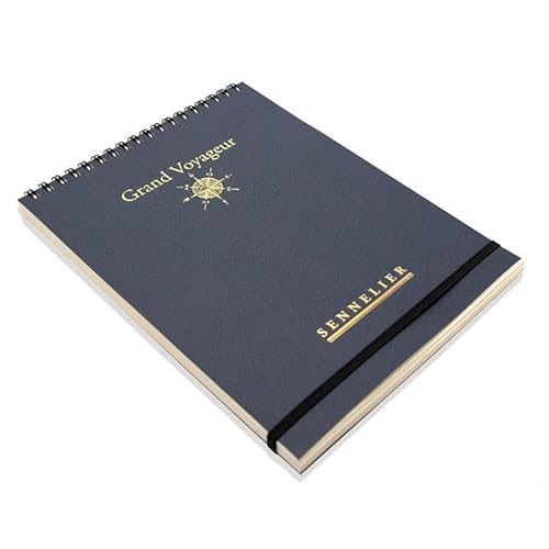 SENNELIER CARNET AQUA SPIRALE GRD VOYAG