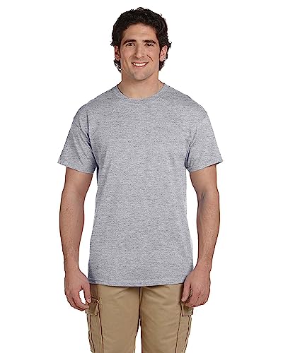 Fruit Of The Loom Men's 6-Pack Tag Free Shortsleeve Crew T-Shirts - Assorted Colors (L) #TOP1