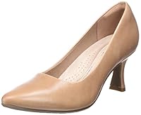 Clarks Kataleyna Gem Womens Warm Beige Lea, 5