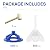 1/16" Tile Leveling System with Rubber Mallet, 600Pcs Tile Leveling Spacers Baseplates and 200Pcs Reusable Caps, Tile Tools Kit for Professional Ceramic and Stone Installation