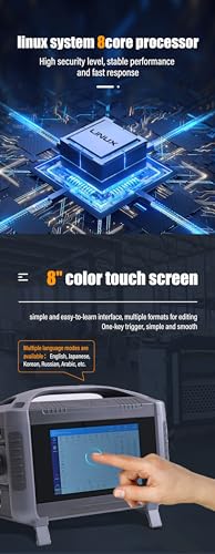 Image of Fiber Laser Engraver Handheld Laser Marking Machine 30W Portable Laser Marker 100mm Logo Printing for Metal 110 /220V Engraving Machine for QR Text,Nameplate Laser Class II,Output Power 0.874mW