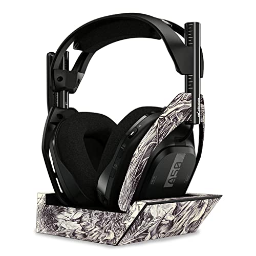 Image of MightySkins Glossy Glitter Skin Compatible with Astro A50 Wireless Headphones + Base Station (Gen 4) - Nest Sketch | Protective, Durable High-Gloss Glitter Finish | Easy to Apply | Made in The USA