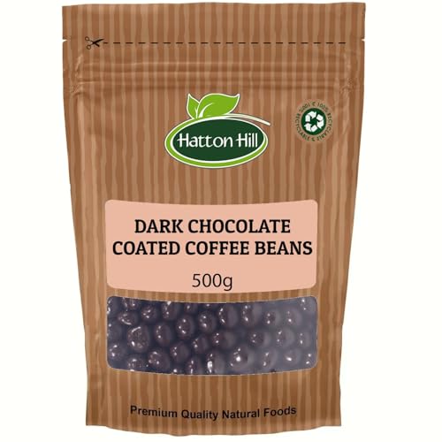 Dark Chocolate Coated Coffee Beans 500g by Hatton Hill