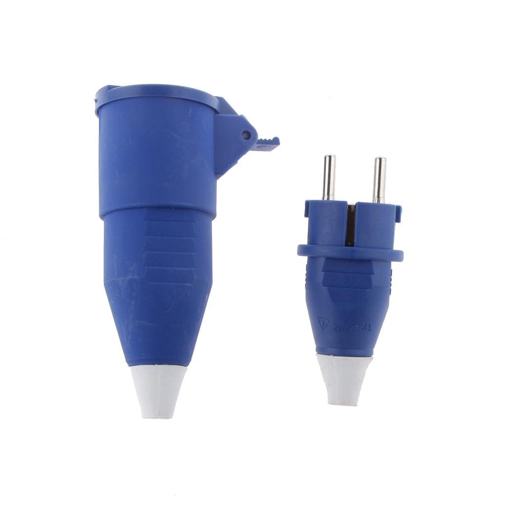 Mounting Socket 16A 220-250V EU Socket and Plug Adapter 2 pin-Consumer Electronics - Multipurpose Batteries & Power - Travel Adapters & Converters-image-13