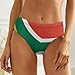 South African Flag Ladies Sexy Panties Low Waist, Sexy Lingerie Sexy Bikini Panties SetXL