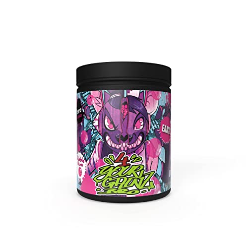 Foto von BPS Pharma 4YourGainz Bro EAA Keto-Blend Aminosäure Amino BCAA Bodybuilding 500g (Bubble Gum)