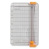 Fiskars Surecut Paper Trimmer, 8 Sheets, 9' Cut Length, Plastic Base, 8.88 X 14.38